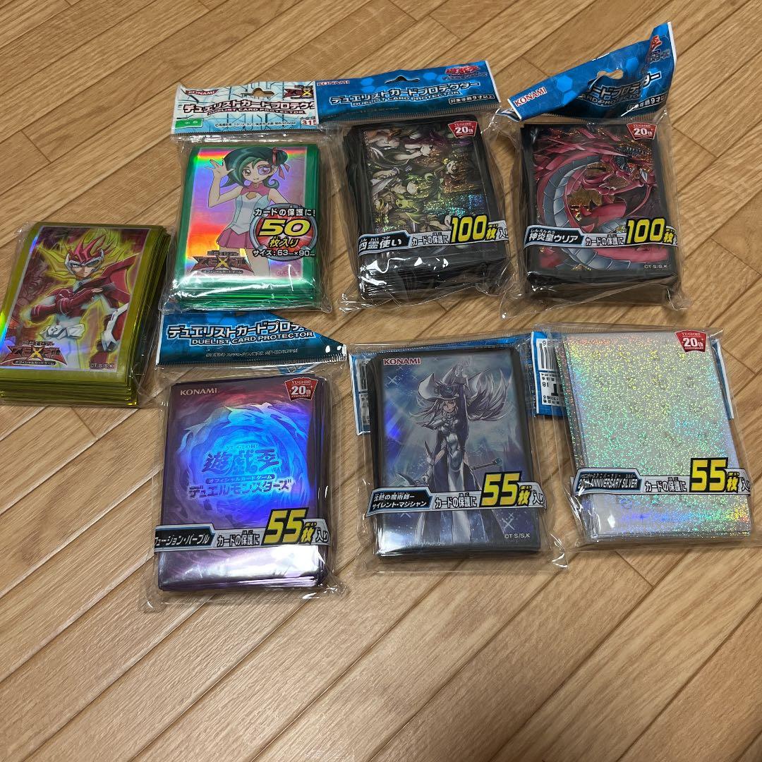遊戯王　スリーブ　まとめ売り 遊戯王OCG 中古 公式スリーブ まとめ売り - メルカリ