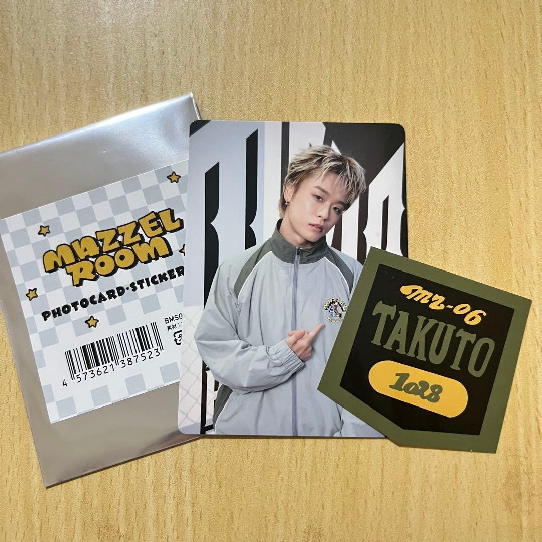 MAZZEL ROOM フォトカード・ステッカーセット タクト まぜべや - メルカリ