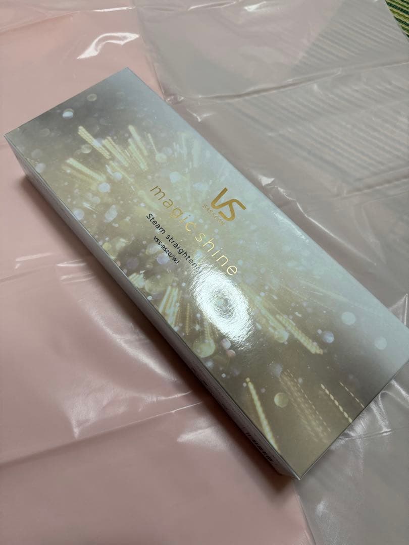 【新品、未使用】VSヘアアイロン VSS-9520 楽天市場】VS ヴィダルサスーン マジックシャイン スチームストレート