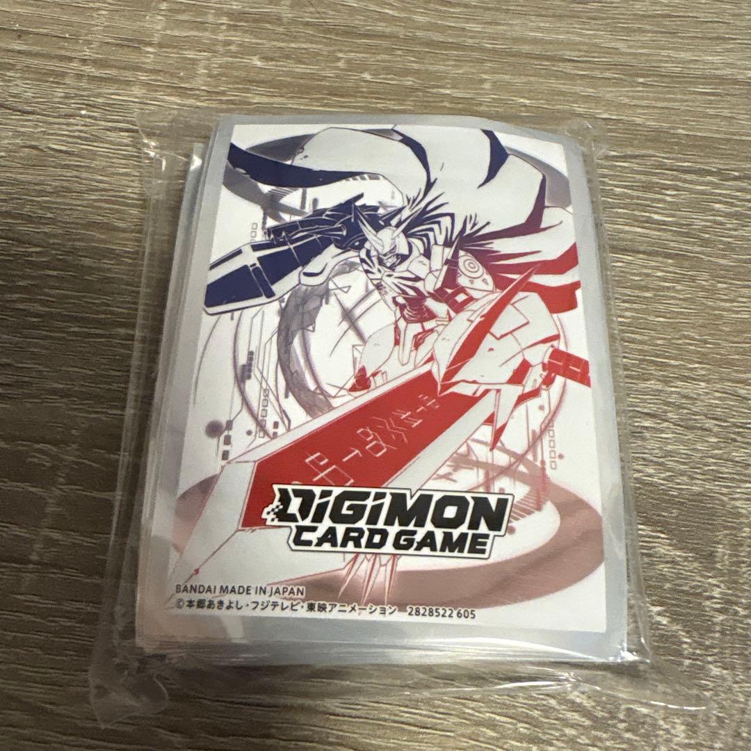 デジモンカードゲーム スリーブ オメガモン 60枚 日本未発売 未開封