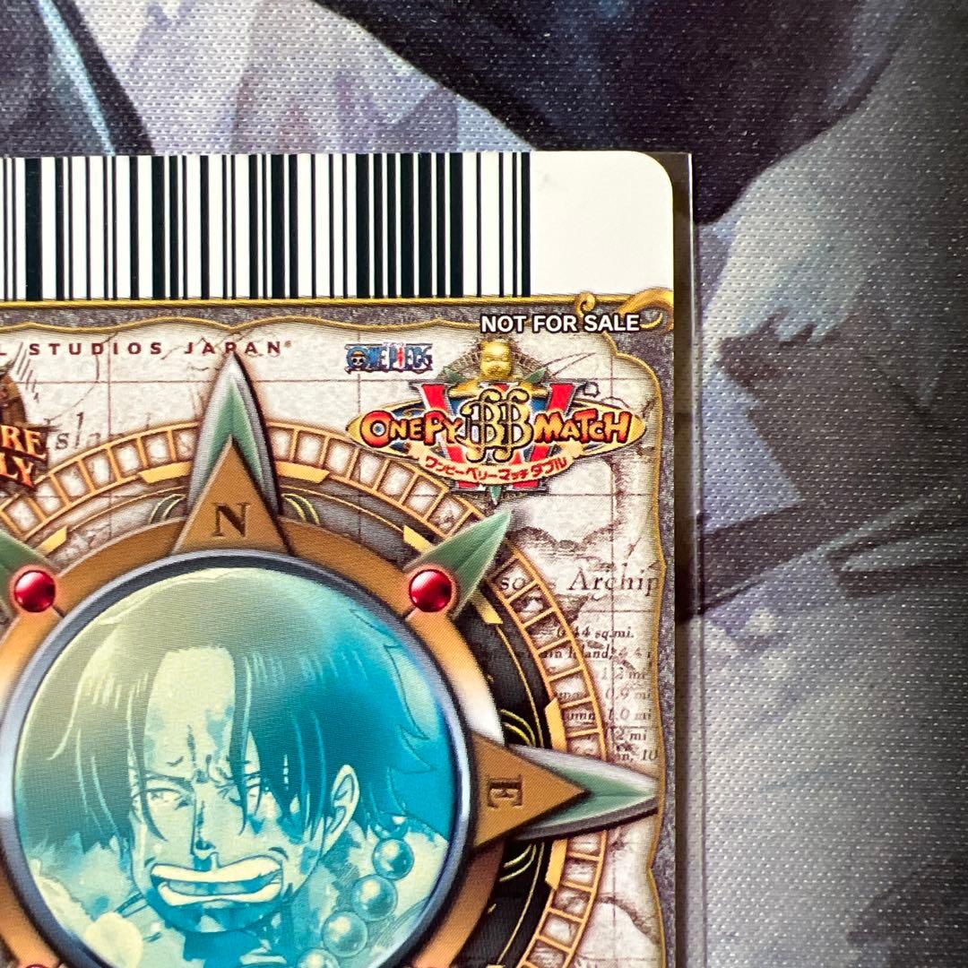 絶版 ワンピースカードダス ポートガス·エース USJ2011-W PR 火拳