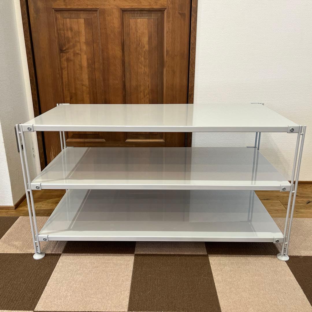 無印良品 スチールユニットシェルフ スチール棚セット・ワイドミニ