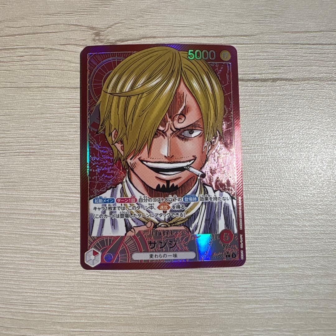 サンジ L パラレル(PRB-01新イラスト) PRB01-001 - メルカリ