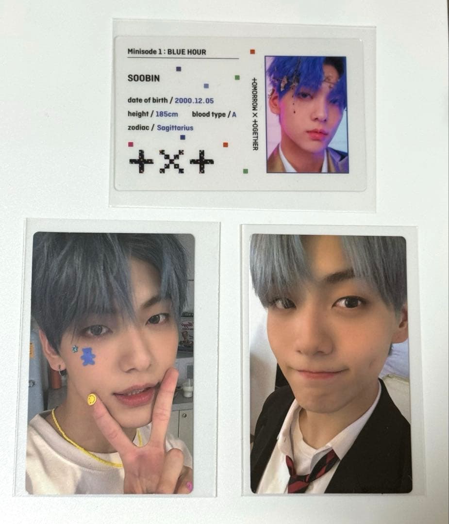 TXT スビン ブルアワ トレカ - メルカリ