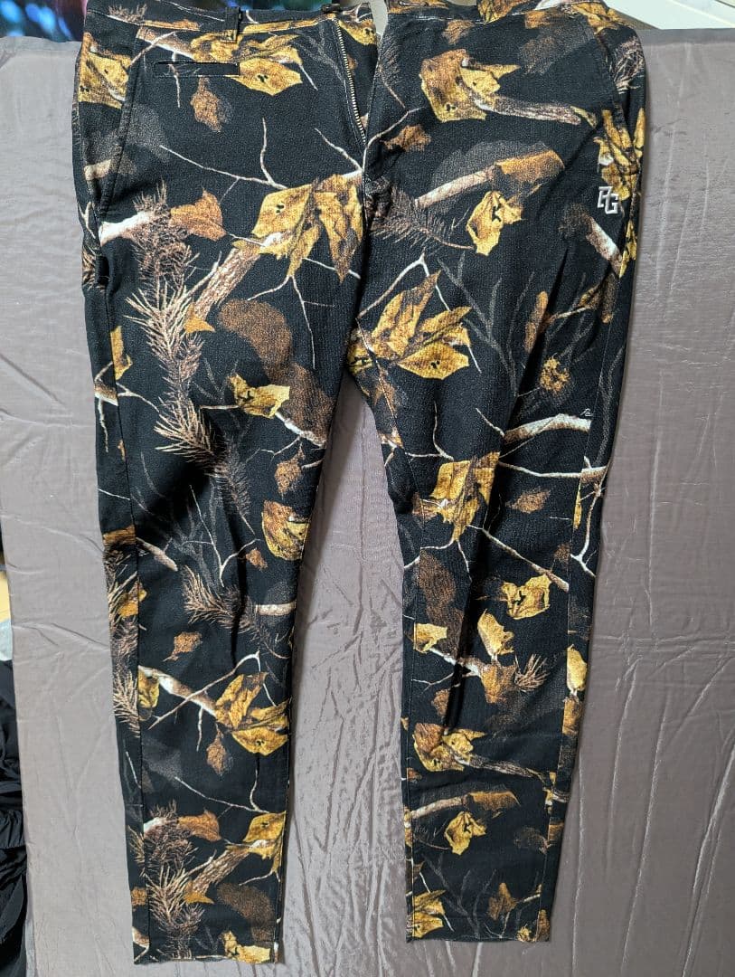 PEARLY GATES 葉っぱ柄パンツ サイズ5 PEARLY GATES メンズ ロングパンツ 総柄/クジラ サイズ5(L) - メルカリ