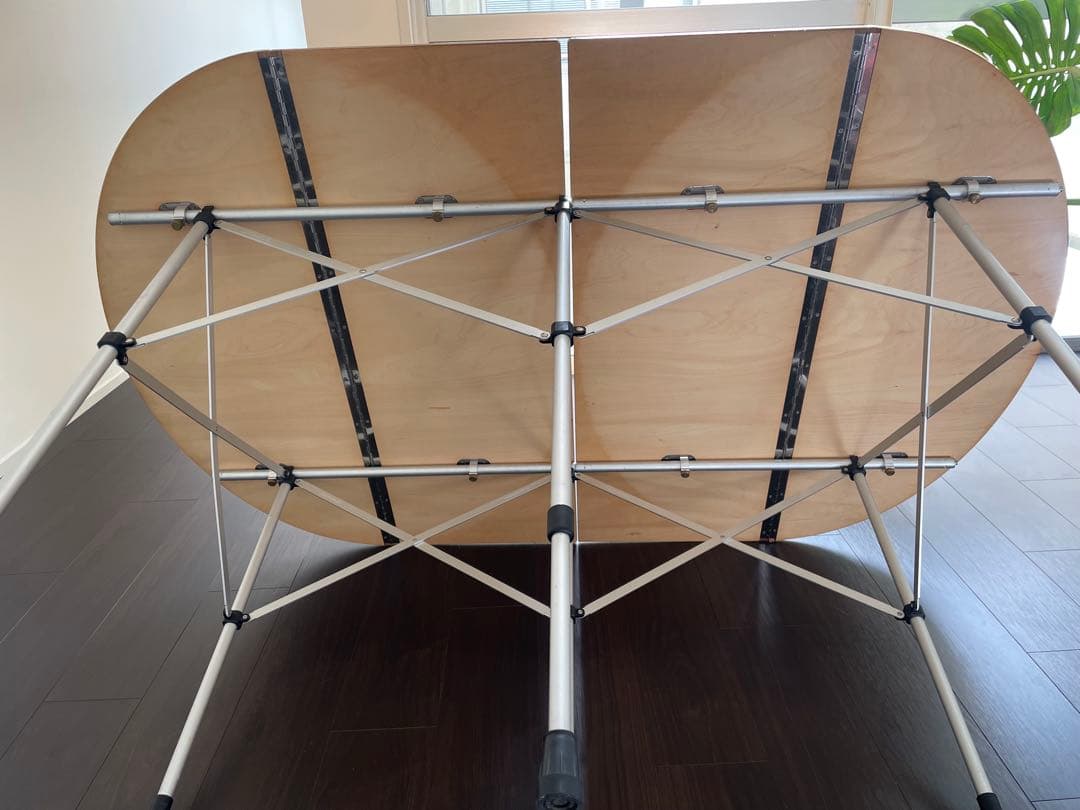 スノーピーク 折りたたみテーブル 円形 キッチンテーブル - メルカリ