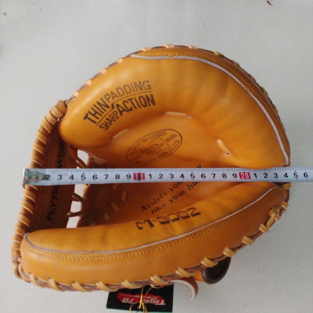 美津和Tiger 軟式キャッチャーミット M -3002 ブラウン