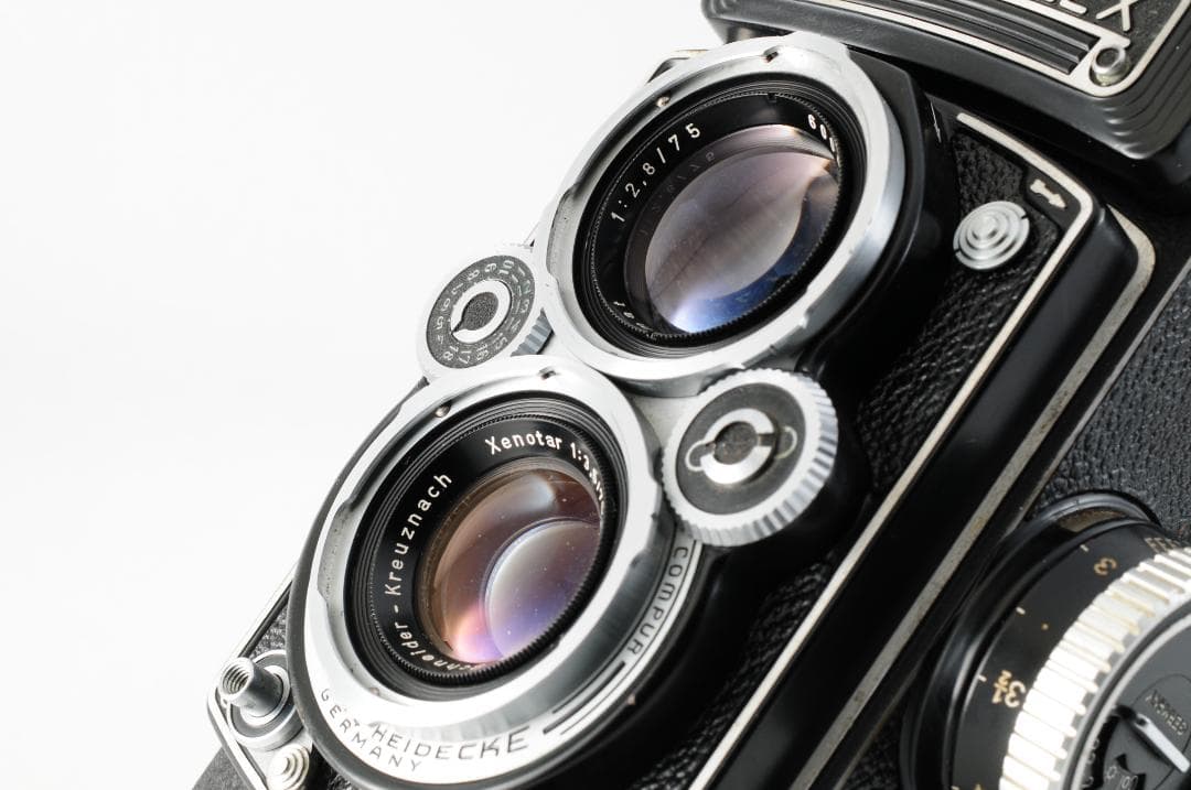 フィルムカメラ ROLLEIFLEX 3.5E Xenotar 75mm f3.5 #977