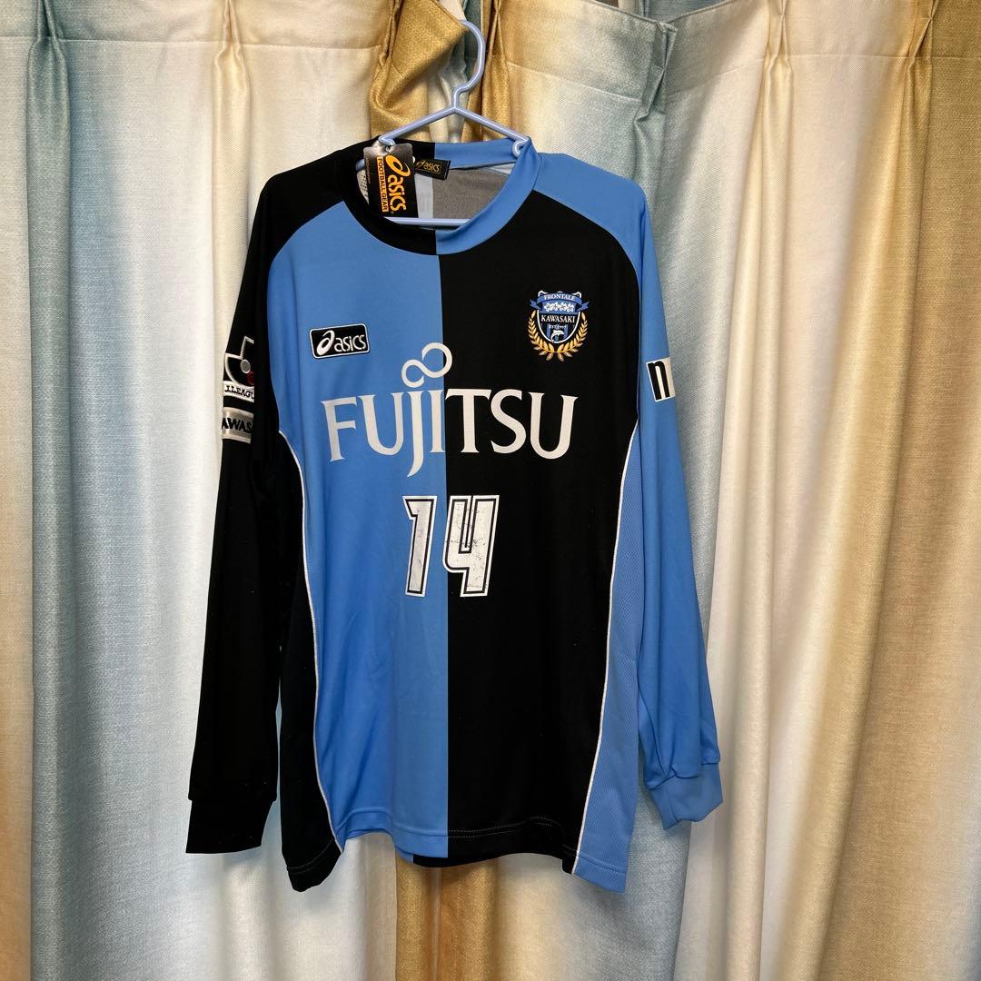 川崎フロンターレ　中村憲剛　長袖ユニフォーム ユニフォーム 707枚目 川崎フロンターレ 2003年シーズン 2nd用 長袖