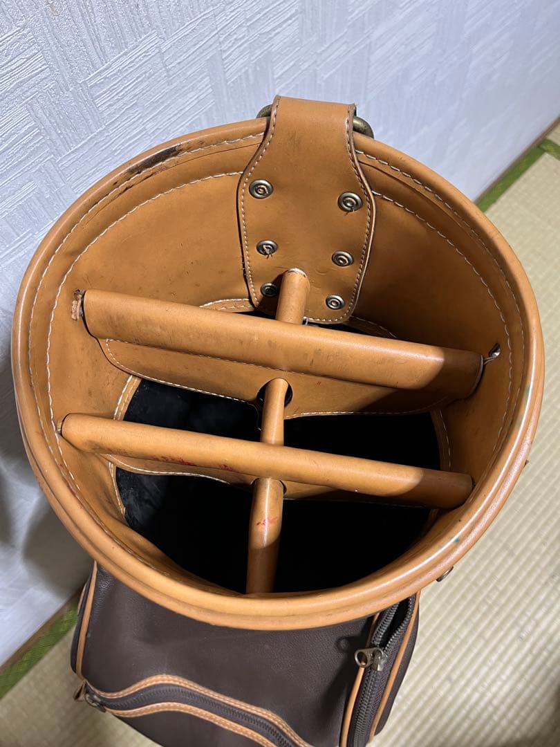 稀少！合成皮革 ！TRUSSARDI トラサルディ キャディバッグ - メルカリ