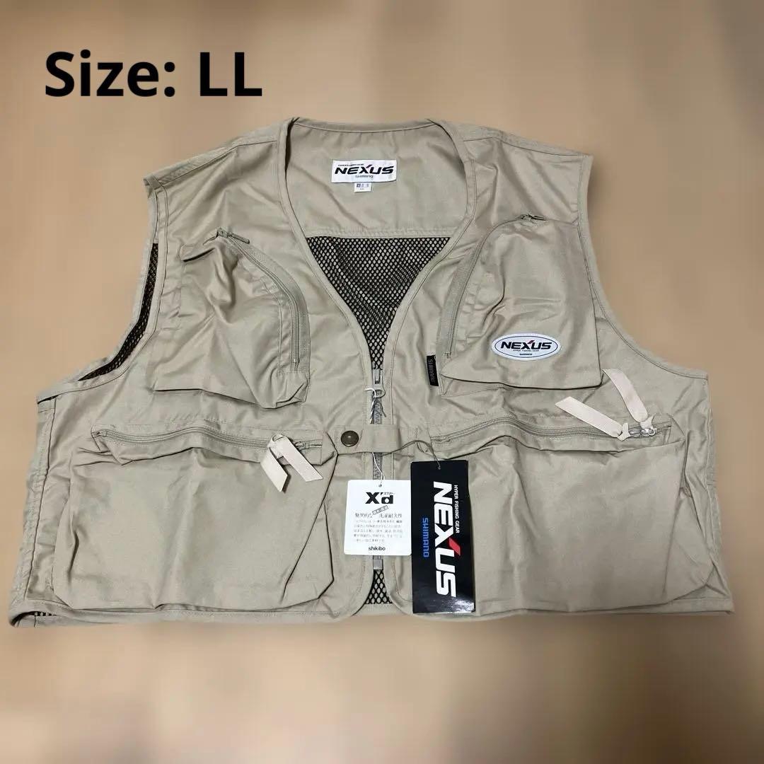 サイズ:LL】SHIMANO NEXUS 渓流ベスト フィッシングベスト - メルカリ