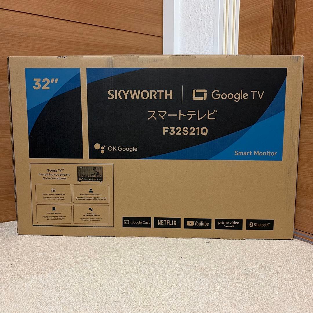 SKYWORTH 32インチ Google TV F32S21Q ナオさん専用 SKYWORTH Smart TV 32インチ液晶モデル（F32S21Q0）| au Online Shop