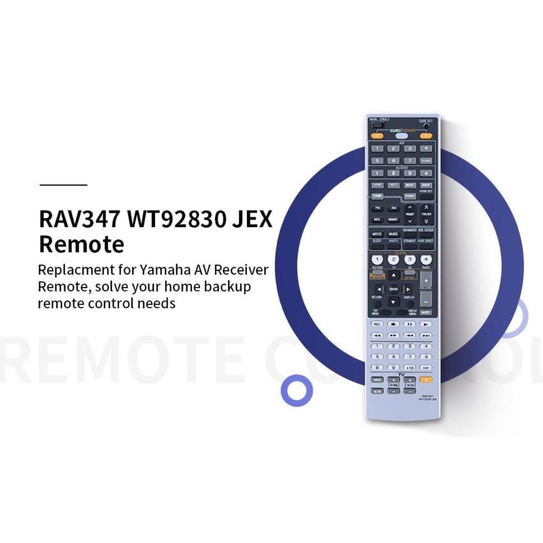 Yamaha RAV347 WT92830 JEX リモコン - メルカリ