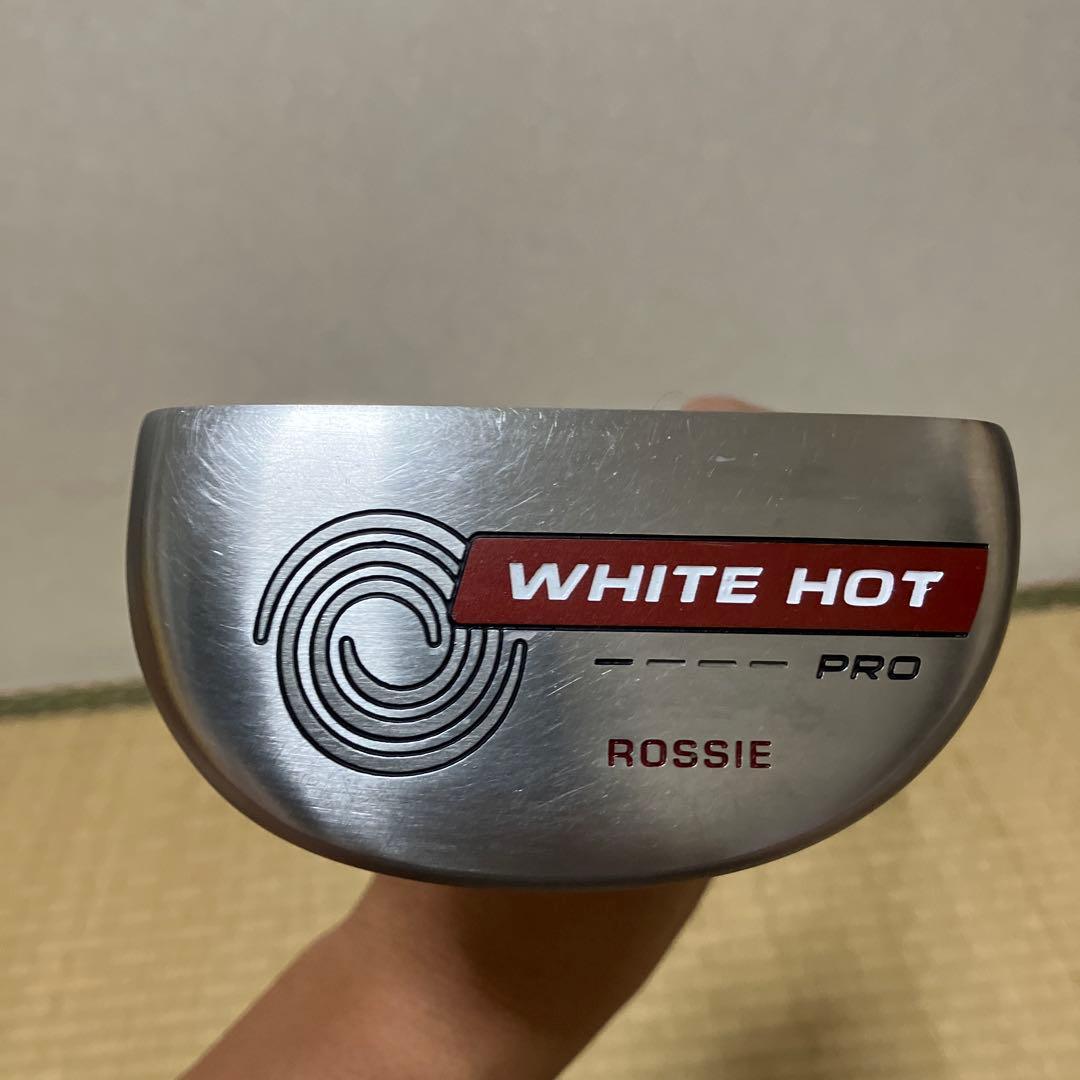 ODYSSEY WHITE HOT PRO 2.0 ROSSIE 33インチ Odyssey White Hot Pro 2.0 Black Rossie Putter Jumbo Grip - Carl's