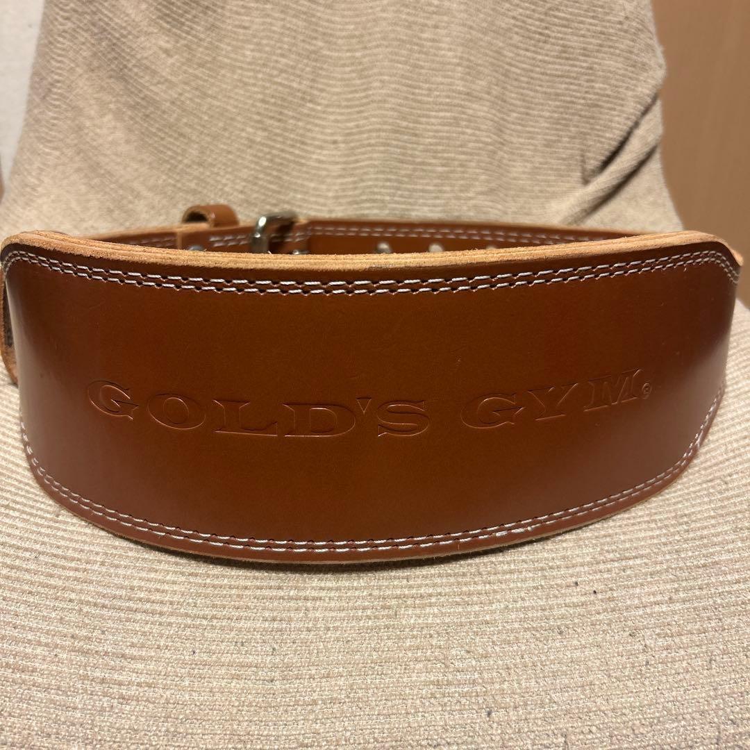 ゴールドジム(GOLD`S GYM) プロレザーベルト サイズ M - メルカリ