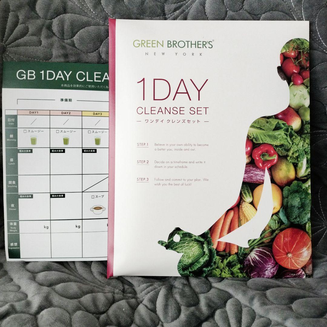 グリーンブラザーズ1DAY CLEANSE SETファスティングセット ベリー味