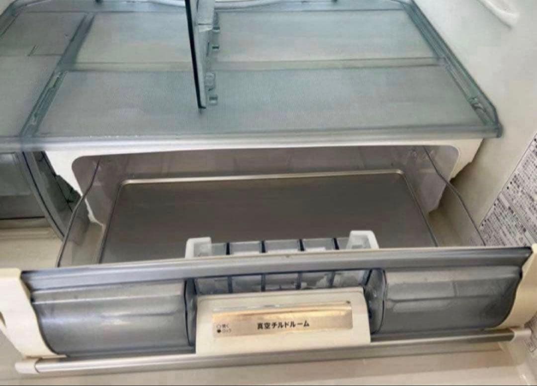 2019年式 430L 日立 6ドア冷蔵庫 R-XG43J(XH) - メルカリ