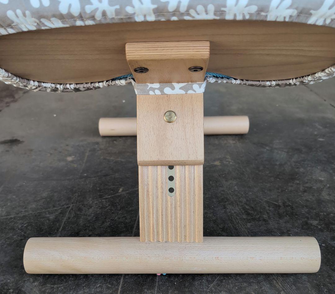 中古美品、バランスイージーミントグリン座面カバー付き - メルカリ