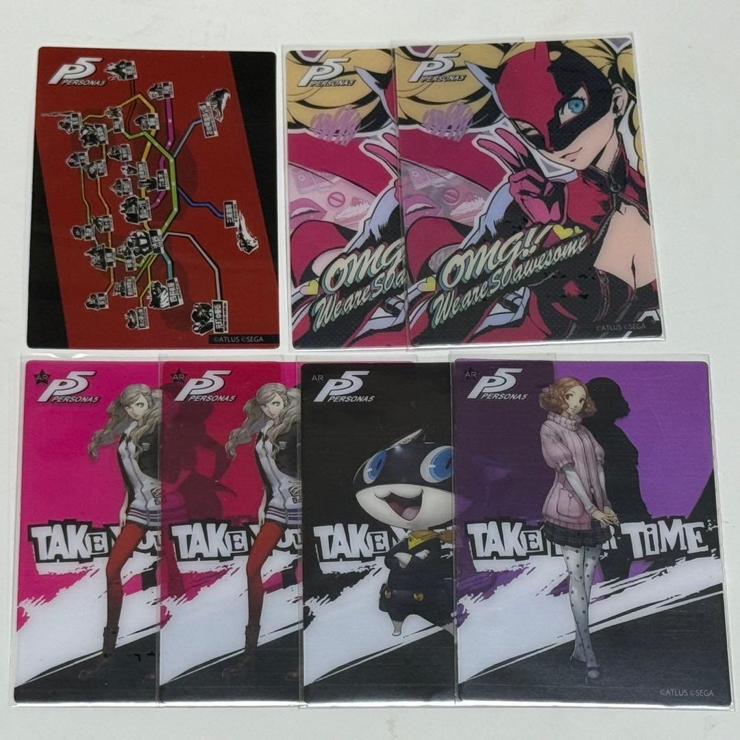 ペルソナ5 カード 高巻杏 Panther パンサー 奥村春 ノワール NOIR