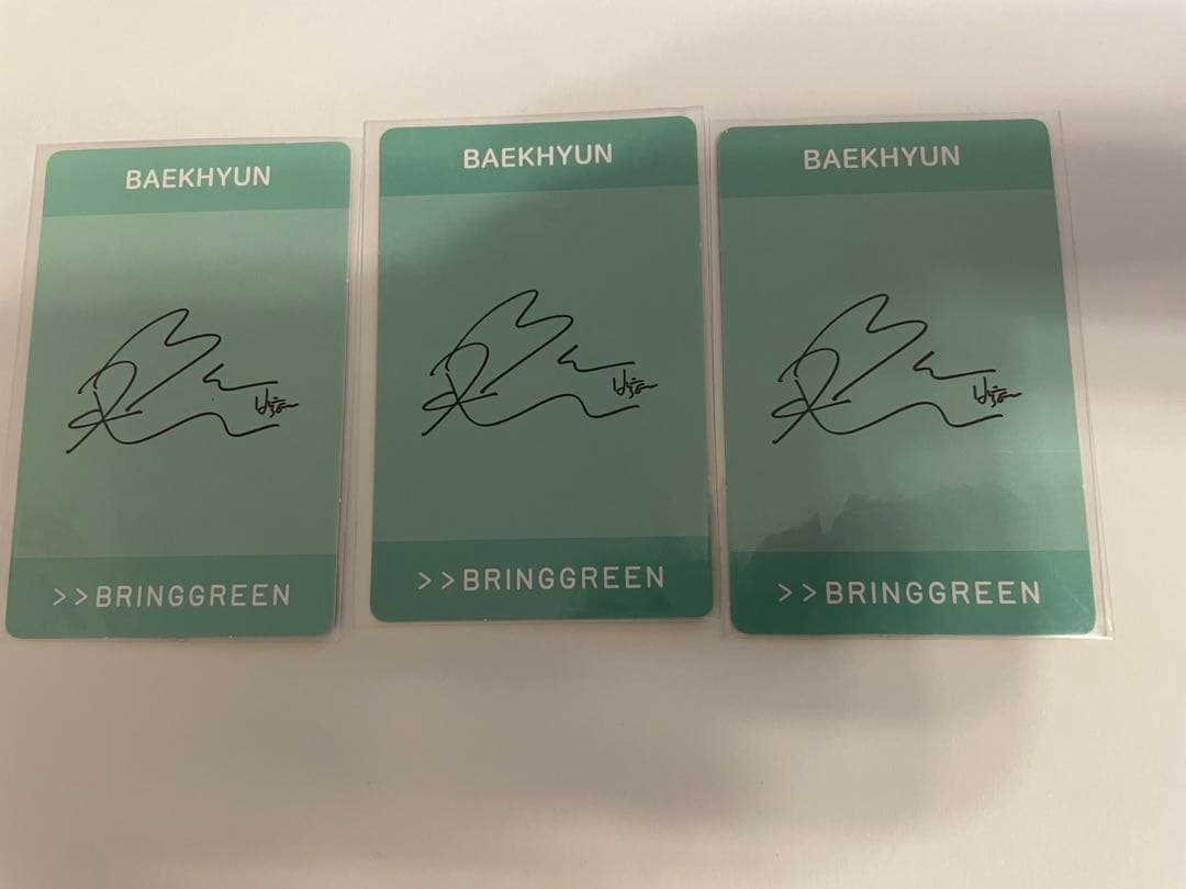 BAEKHYUN bringgreen ベッキョン - メルカリ