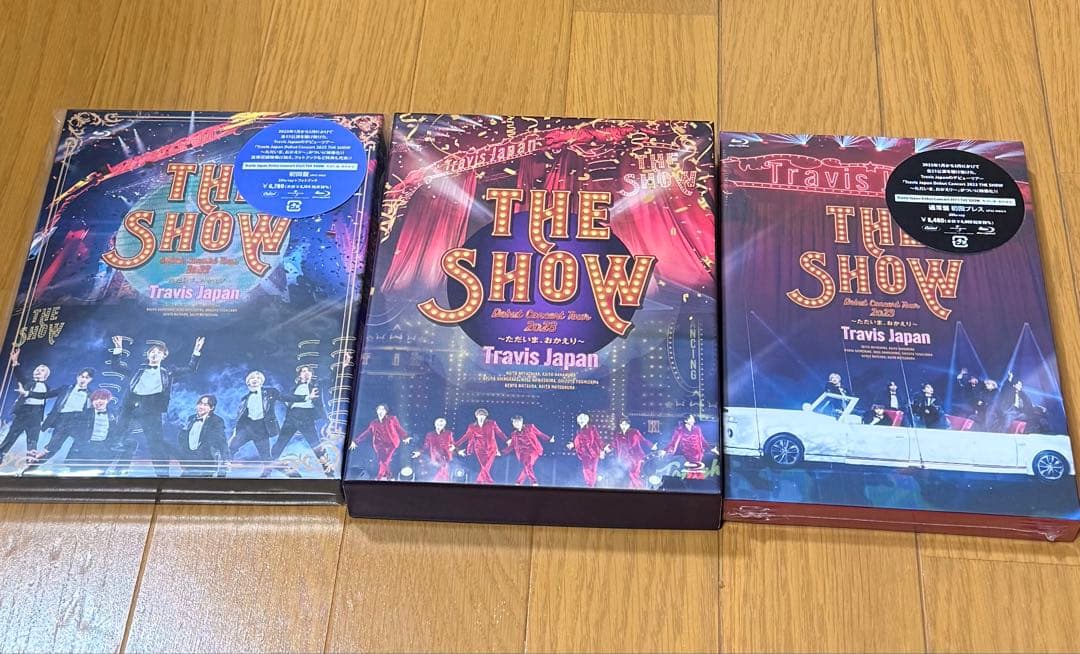 TravisJapan THE SHOW 3形態セット Amazon.co.jp: 【3形態セット】【限定特典(スマホサイズステッカー3枚