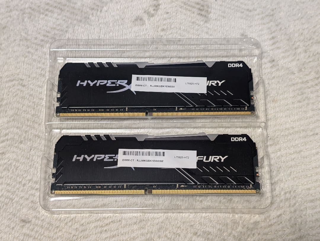 HyperX Fury Kingston DDR4 3200 16GB x2 - メルカリ