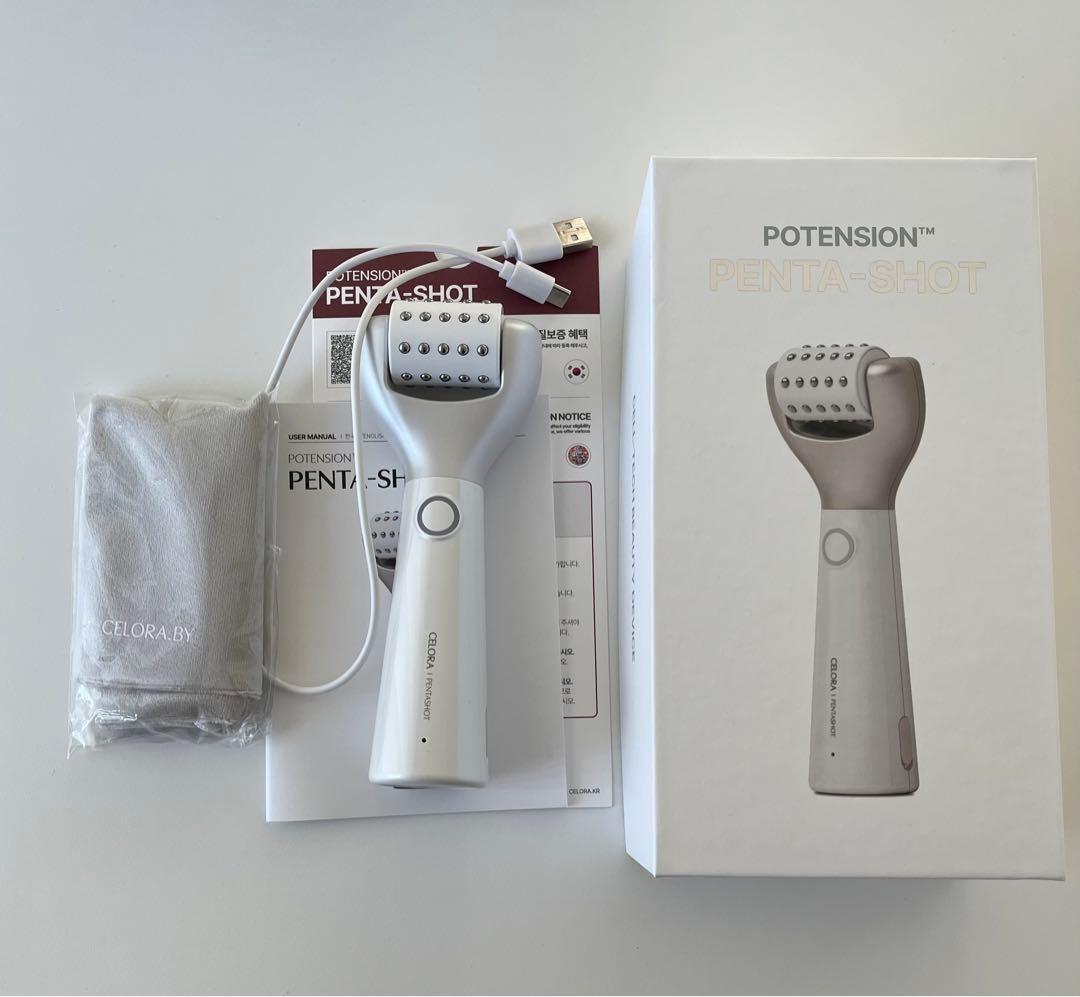 CLEORA PENTIA-SHOT 美顔器 ペンタショット1ヶ月使ってみた！ 操作がワンタッチで簡単だから全然