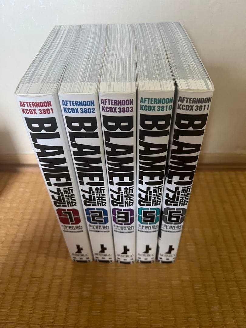 BLAME! 新装版 全6巻中5冊セット（1・2・3・5・6巻）★4巻欠品 新装版 BLAME！（5）』（弐瓶 勉）｜講談社