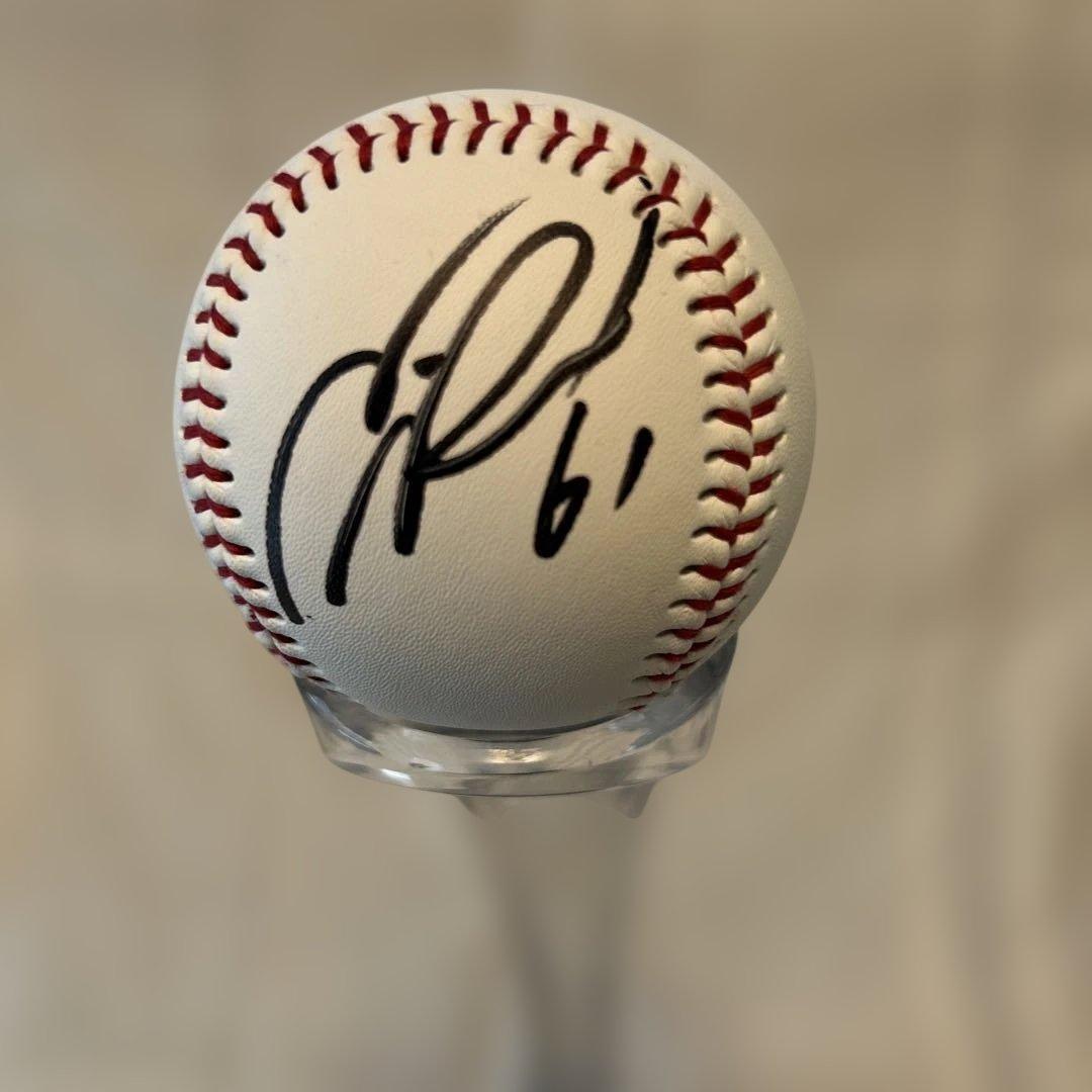 巨人 増田 陸選手 サインボール - メルカリ