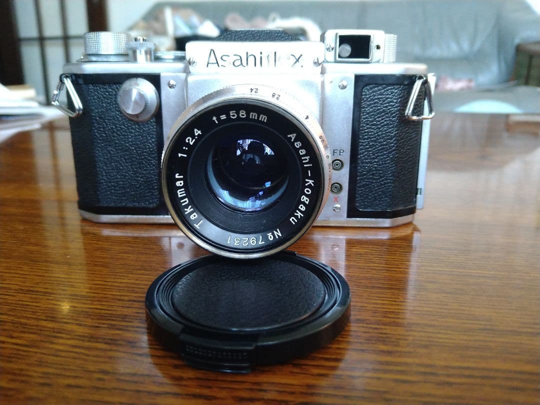 I*3様 オールドカメラ Asahi Flex 1:2.4 f=58mm シャッ kazのこんなカメラ②Asahiflex IIA｜kaz@Pinguist!