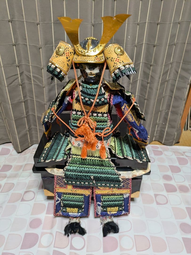 五月人形 武士の鎧 高さ約75cm - メルカリ