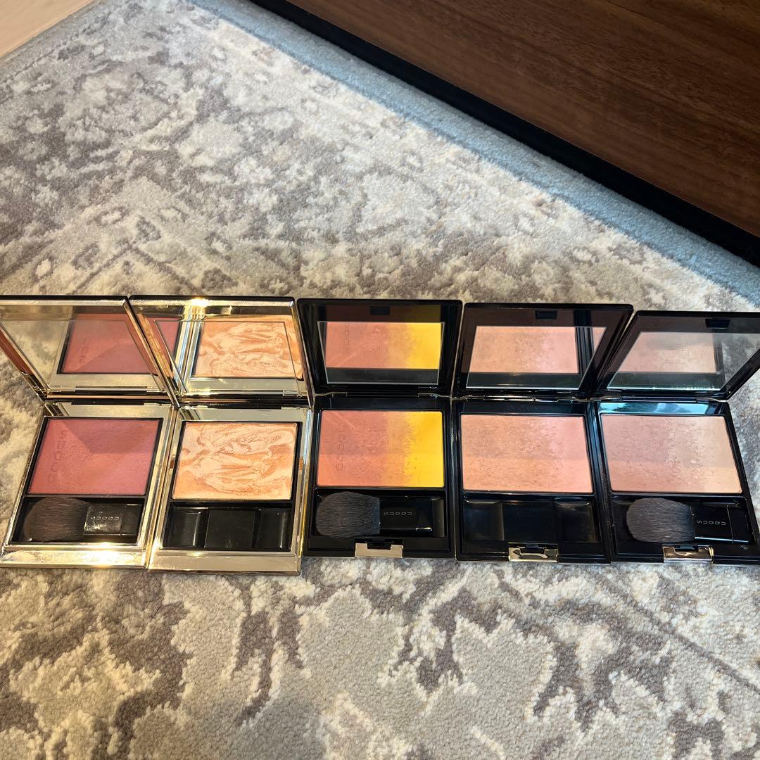 パウダーチーク 5個セット キャンメイク パウダーチークス P05 クラッシーモーヴピンクの通販