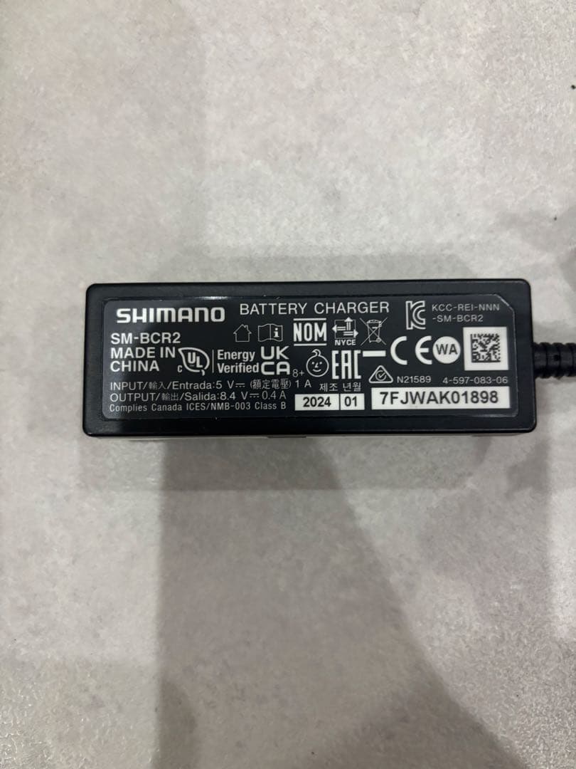 SHIMANO SM-BCR2 バッテリーチャージャー - メルカリ