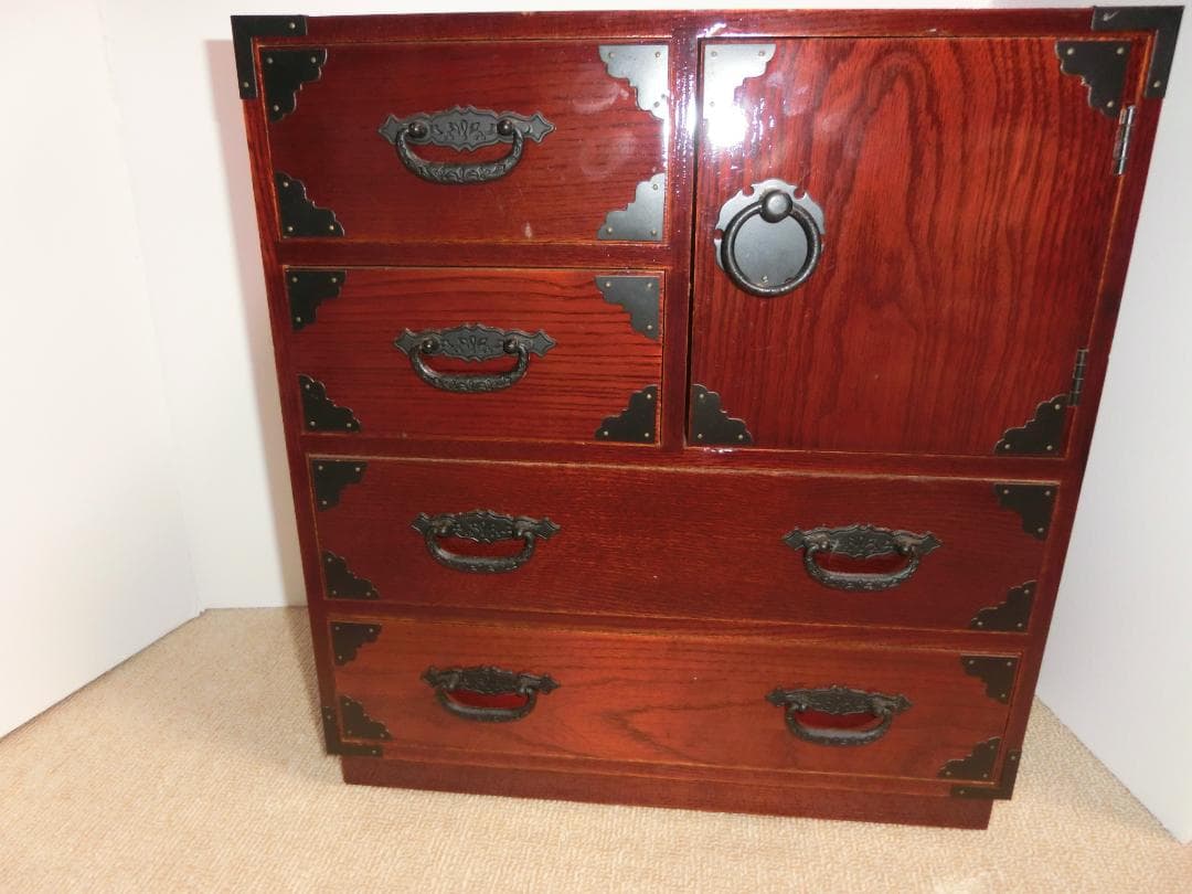 昭和レトロ風小物引き出し　美品 古家具・古道具・小引き出し・昭和レトロ・6引き出し | 旅するレトロ