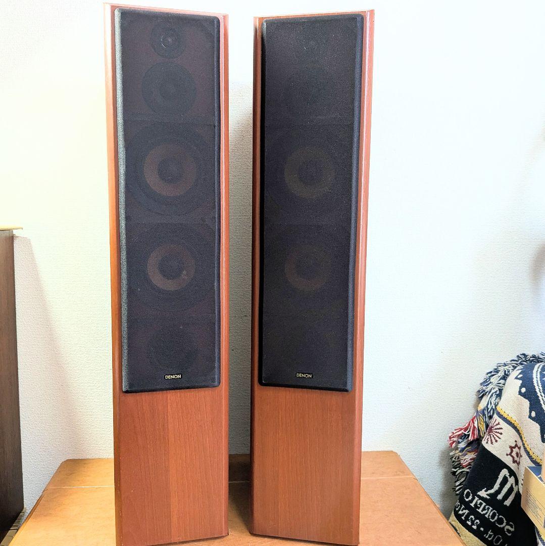 美品］DENONトールボーイスピーカーSC-T33 - メルカリ