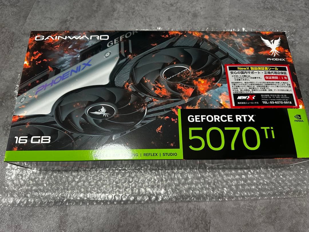 【最終値下げ】Gainward　RTX5070ti 最終値下げ】Gainward RTX5070ti - メルカリ