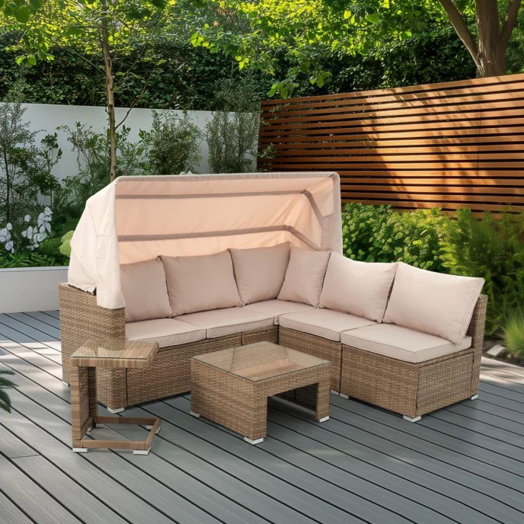 アウトドアテーブルセット　ガーデンテーブル　ガーデンチェア　4人掛け 10%OFF期間限定☆ガーデン テーブル セット 5点セット 4タイプ 4人掛け