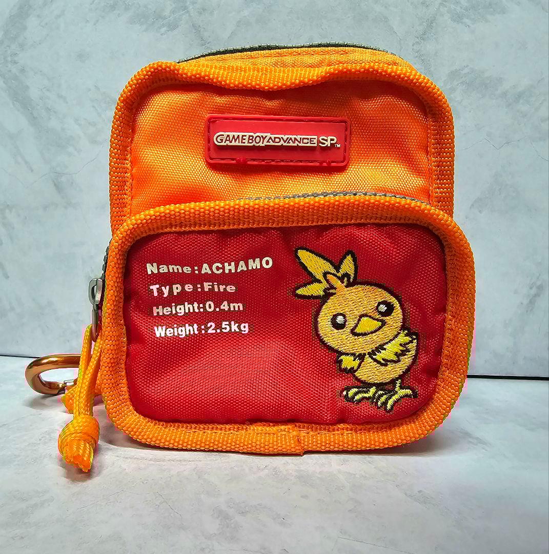 ゲームボーイアドバンスSP ポケモン アチャモ ケース ポーチ レア 希少