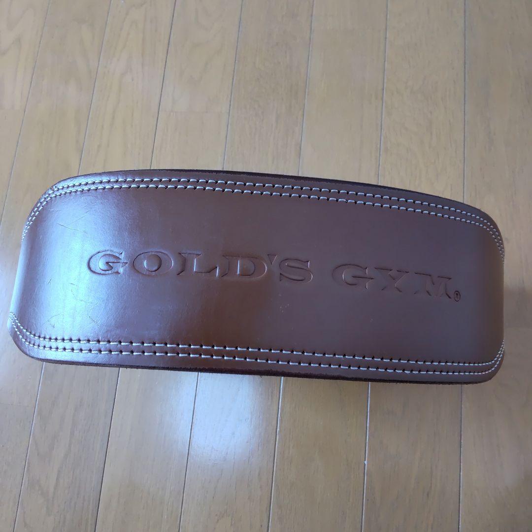 GOLD'SGYM ゴールドジム トレーニング・パワーベルド Sサイズ ゴールドジム（GOLD'S GYM） トレーニングベルト トレーニングレザー