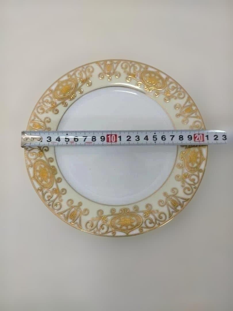 送料無料】オールドノリタケ No.175 金彩 プレート3枚セット251016