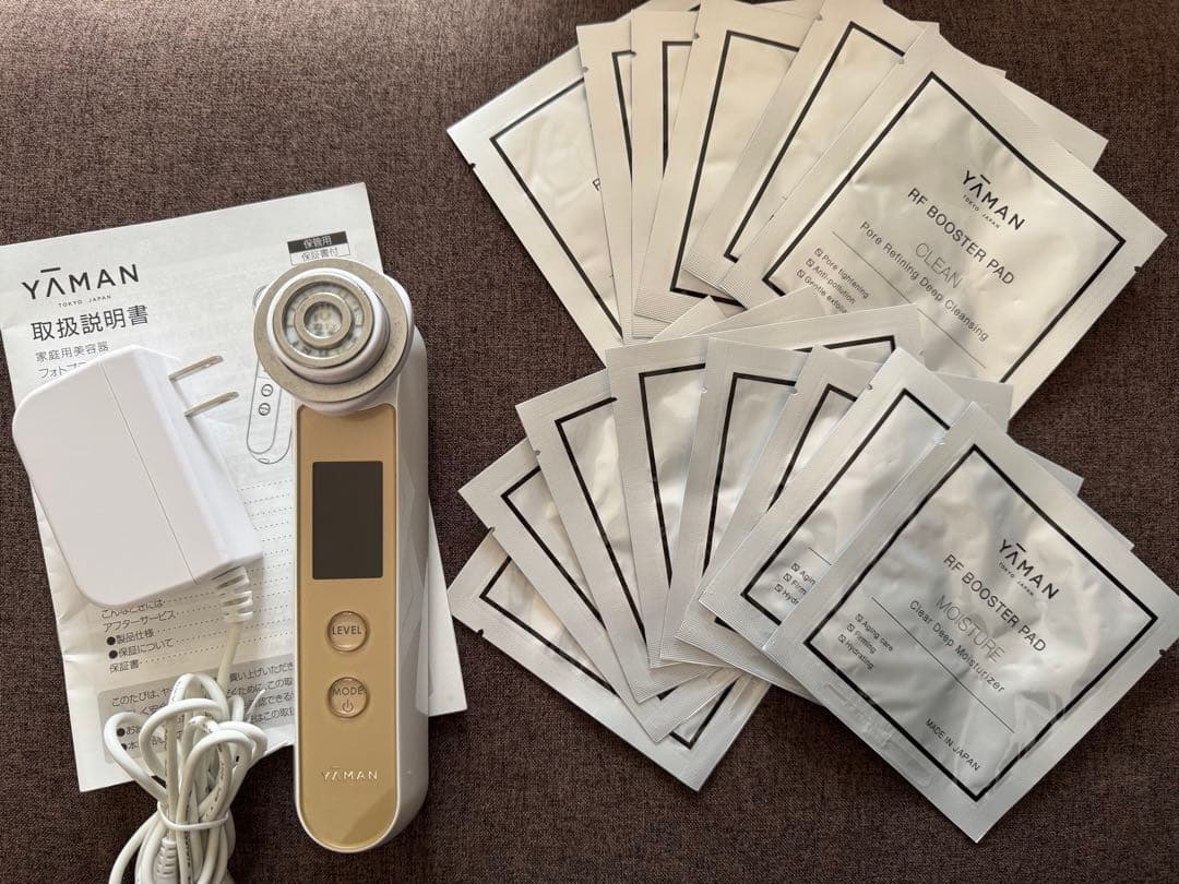 YAMAN HRF-20N 美顔器 RFボーテ フォトプラス エクストラ 試してみた】RFボーテ フォトPLUS EX YA-MAN TOKYO JAPANのリアルな
