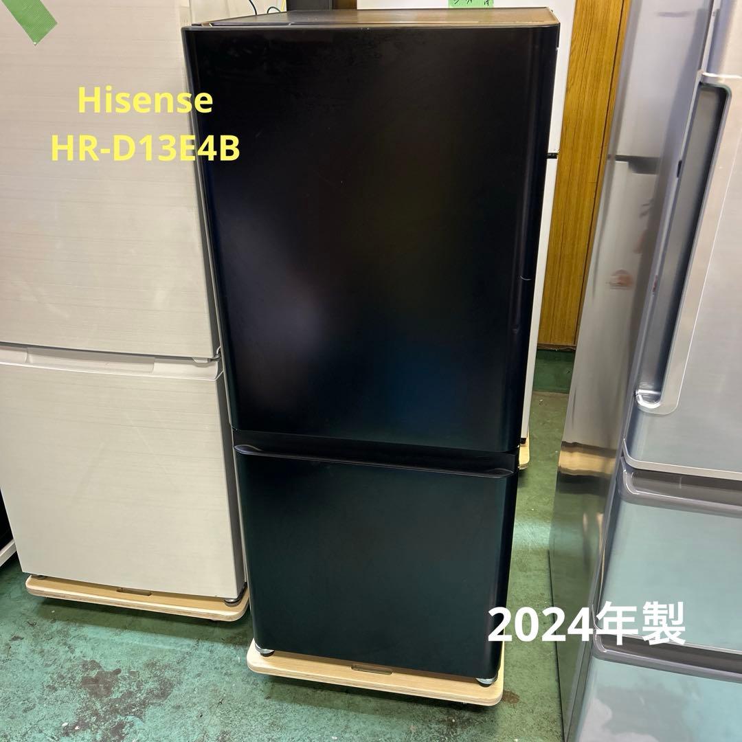 ハイセンス 冷凍冷蔵庫 HR-D13E4 B 2024年製 高年式 135L - メルカリ