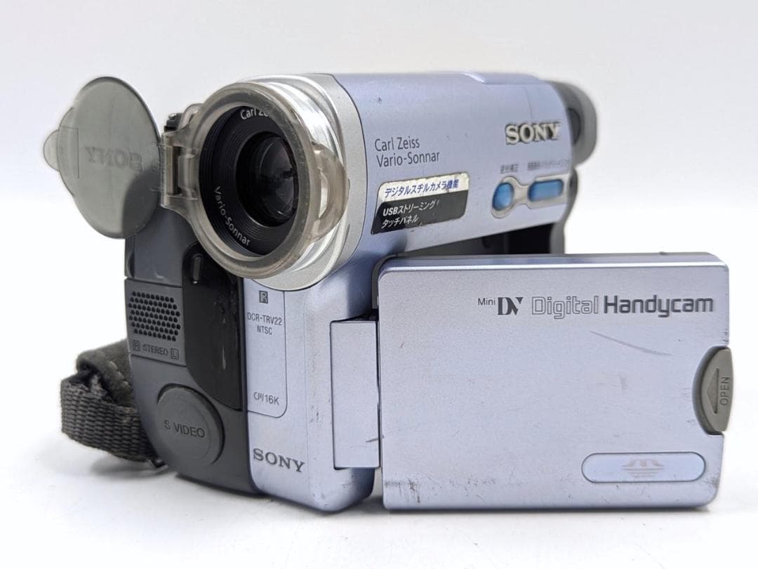 miniDVのダビングに！ SONY ビデオカメラ DCR-TRV22 02 - メルカリ