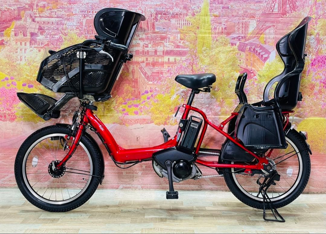 ZK3470 電動自転車 ヤマハ パスキス 子供乗せ 20インチ 送料無料