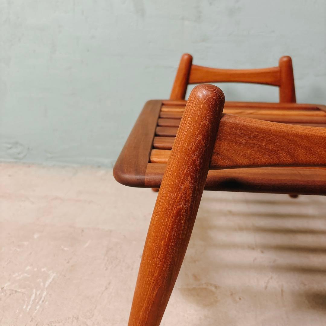 ウェグナー GE240 オットマン チーク材 北欧家具 北欧ビンテージ