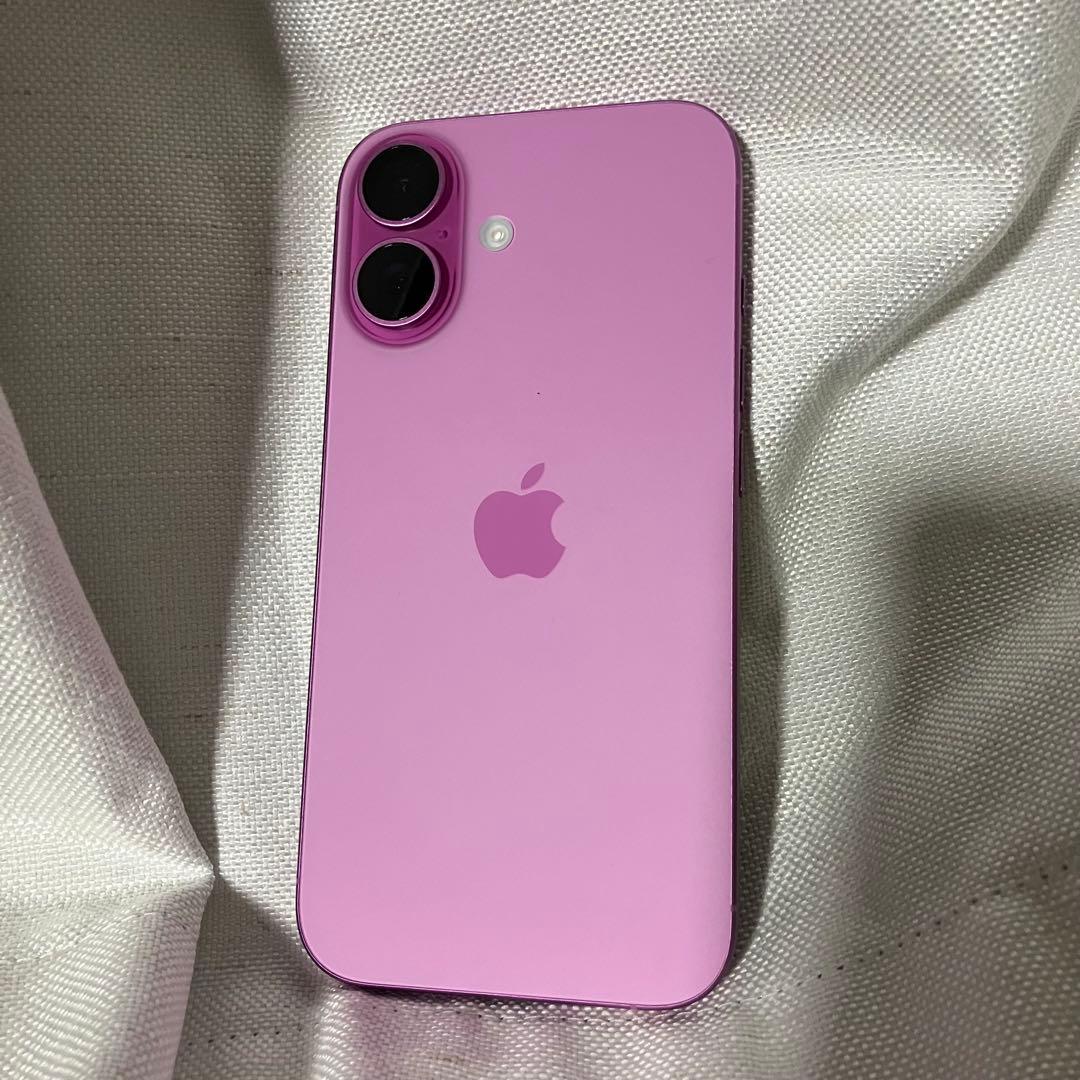 ピンク128gb iphone 16 純正バッテリー100% iPhone16 - メルカリ