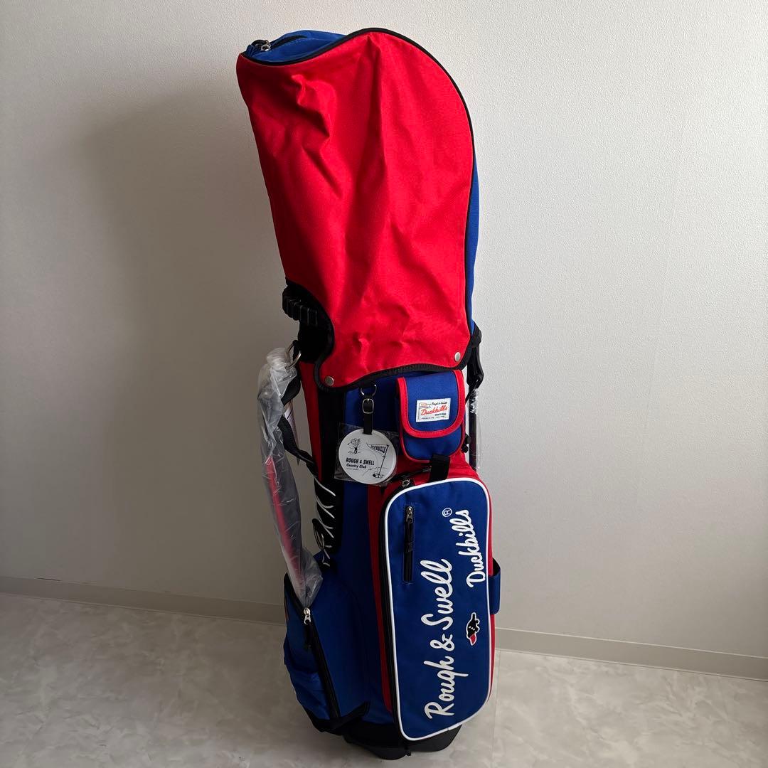 Rough & Swell キャディバッグ 青・赤・白 - メルカリ