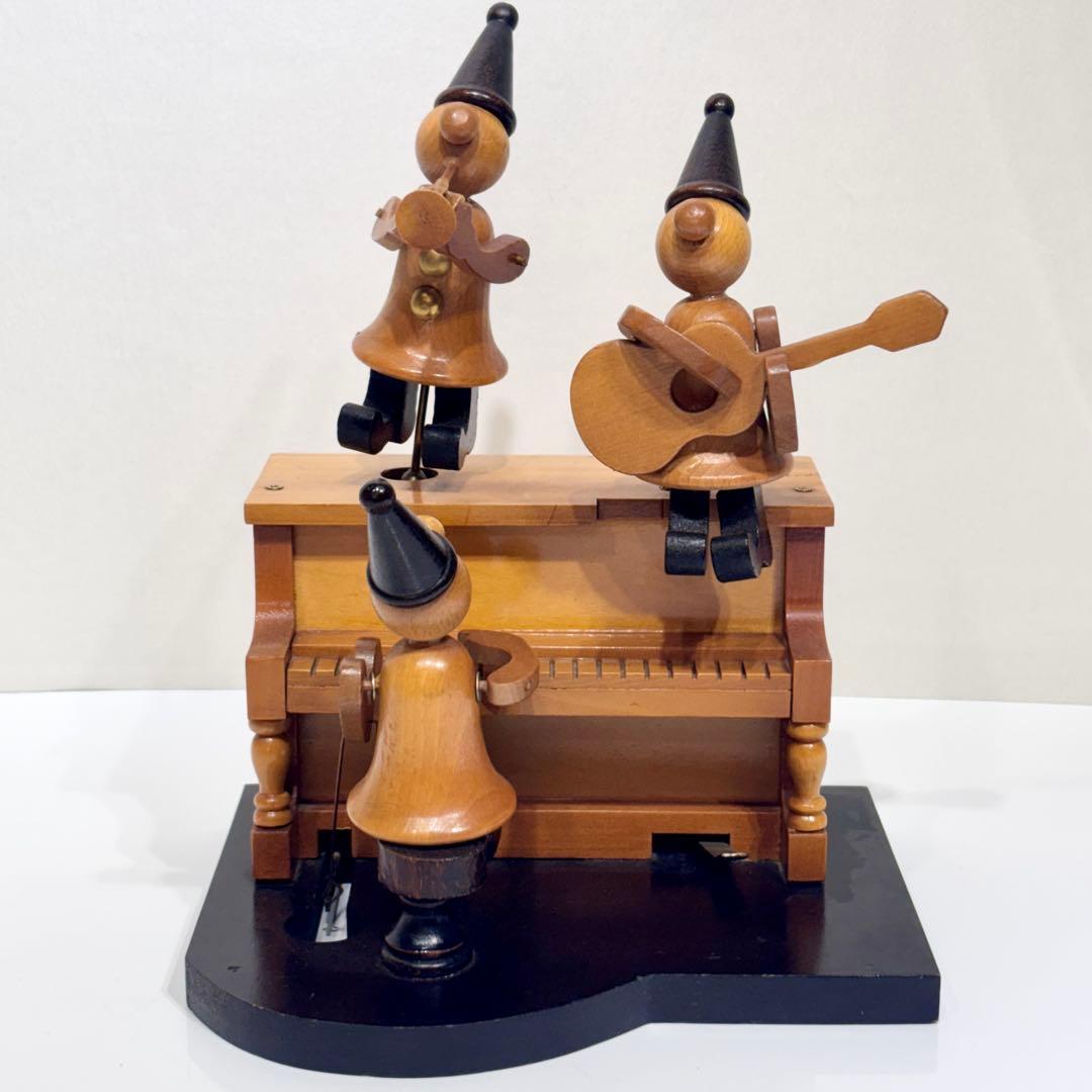 サンキョー 木製 からくり オルゴール Musical Box - メルカリ