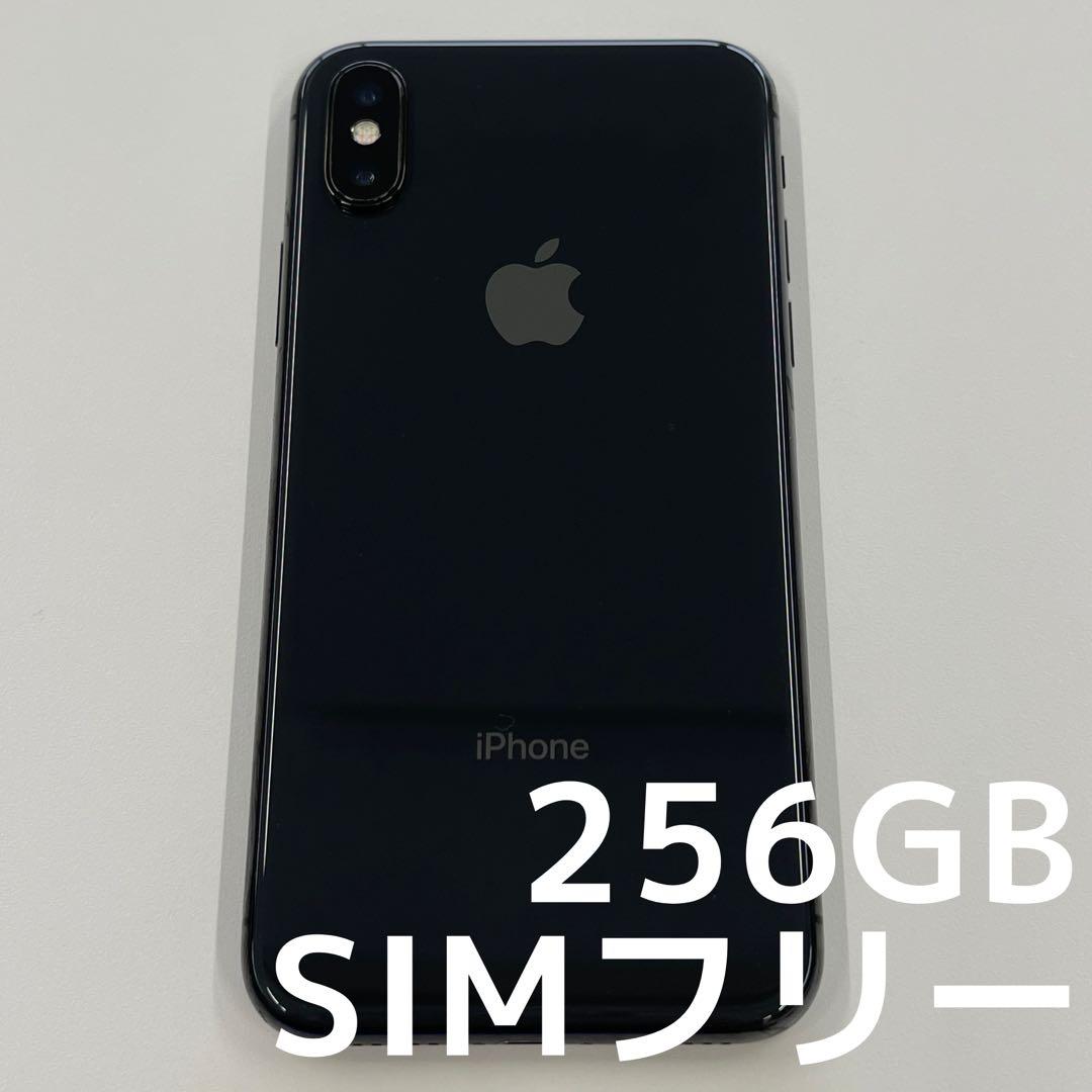iPhone X 256GB SIMフリー スペースグレー ※