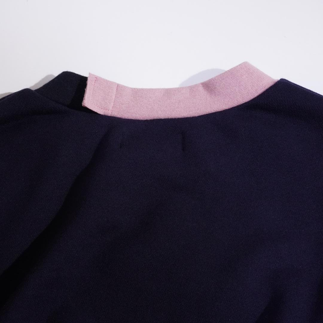 トップス / スウェット / リメイク / ネイビー / ラベンダー - メルカリ